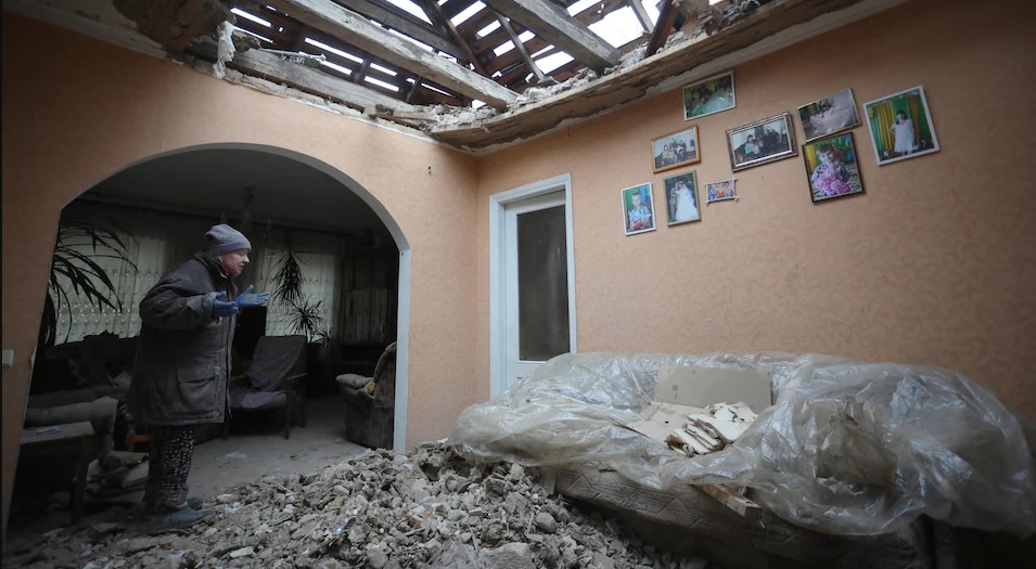 Invasion russe de l’Ukraine : Destruction de la maison d’un citoyen tunisien à la suite d’un bombardement russe