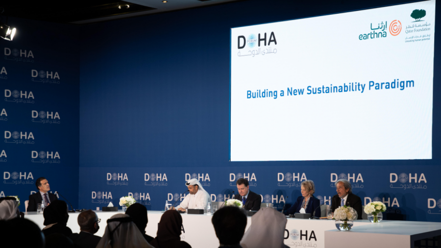 Forum de Doha : La « Fondation du Qatar» annonce la création du Centre « EARTHNA »