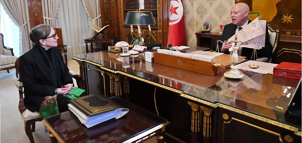Tunisie – Kaïs Saïed reçoit Najla Bouden