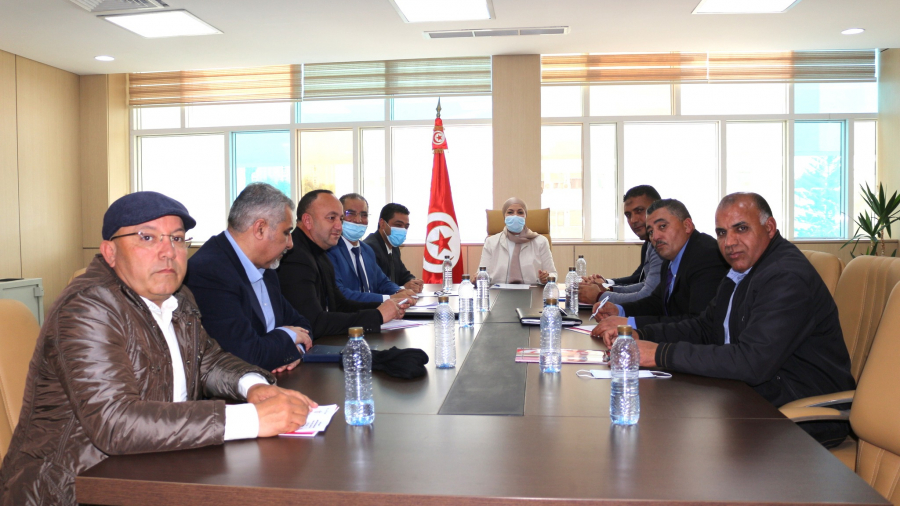 Tunisie [PHOTOS] : Les revendications du corps de l’administration pénitentiaire au cœur d’une réunion entre Leila Jaffel et le Syndicat des Forces de Sûreté Intérieure