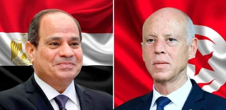 Tunisie-Egypte : Entretien téléphonique entre Saied et Al Sissi