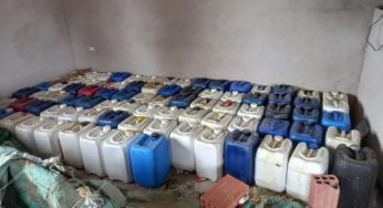 Béja [PHOTOS] : Saisie de 1680 litres d’huile végétale subventionnée