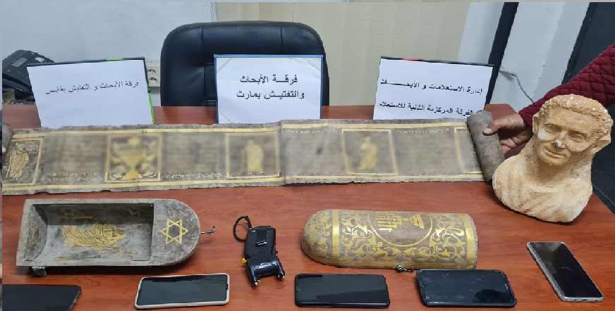 Tunisie – Démantèlement d’un réseau de trafic d’antiquités