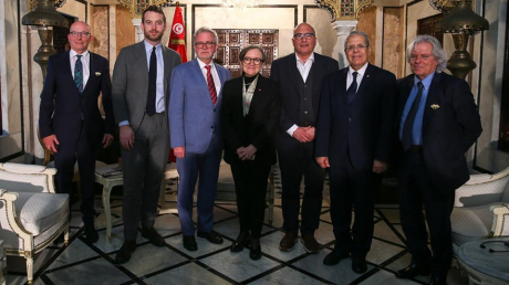 Communiqué officiel suite à la visite en Tunisie de la délégation de la Commission des affaires étrangères du Parlement européen