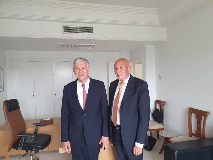 Nejib Chebbi  s’entretient avec l’ambassadeur de France en Tunisie