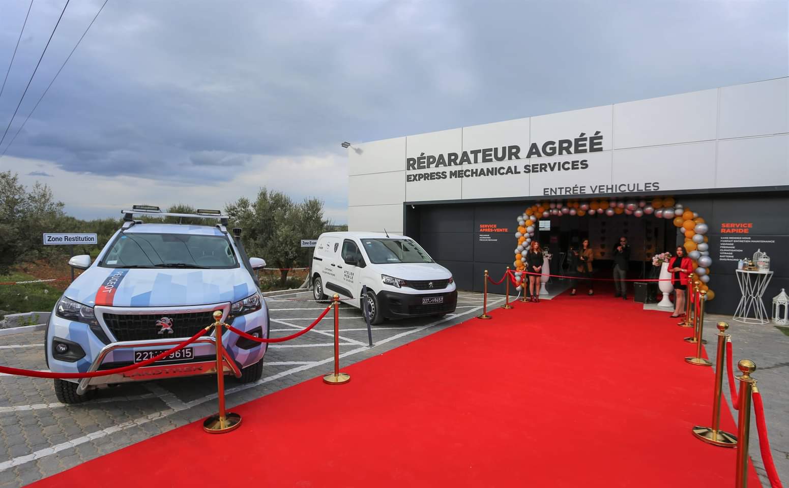 Inauguration du nouveau réparateur agrée multimarque Peugeot, Citroën et Opel à Zaghouan