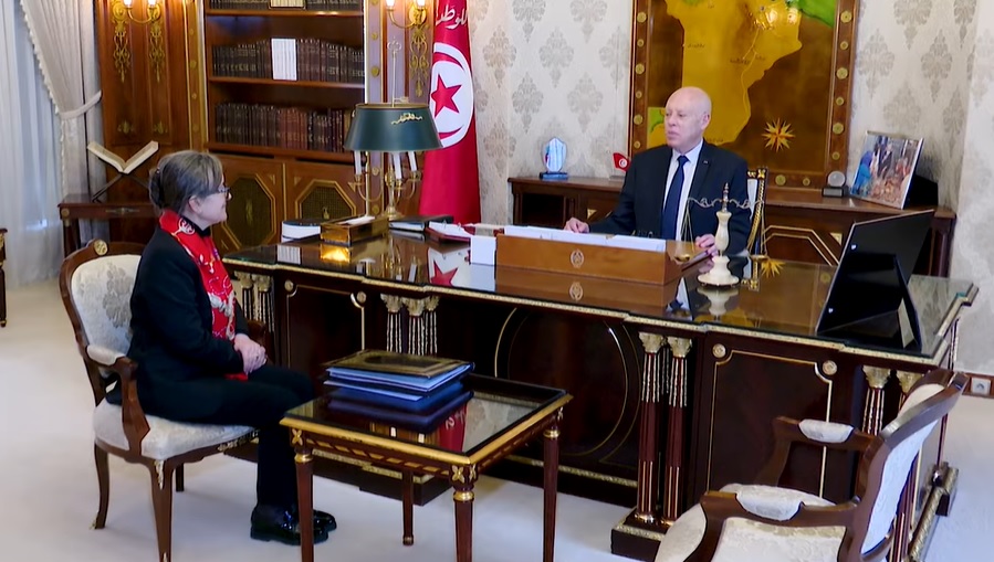 Tunisie [VIDEO] : Kais Saied reçoit Najla Bouden