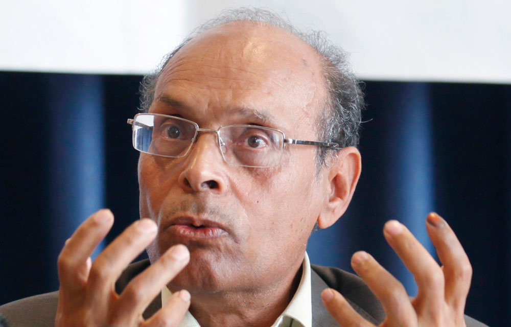 Marzouki qualifie Kais Saied “d’un accident de la circulation”
