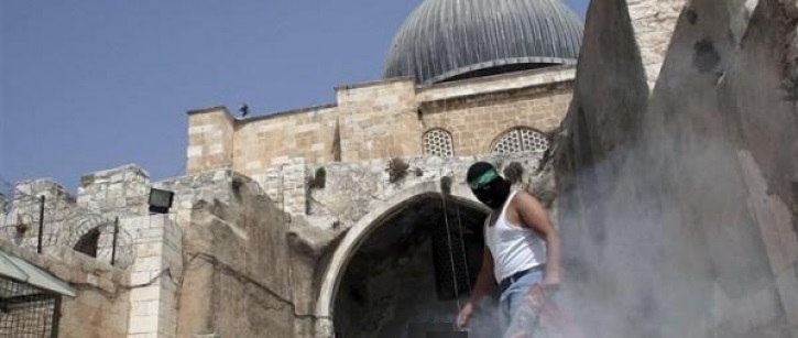 Des dizaines de blessés dans la reprise des affrontements dans la mosquée Al Aqsaa