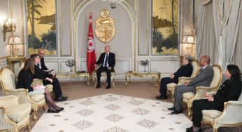 Tunisie : Le Président Kais Saied reçoit l’ambassadeur des Etats-Unis d’Amérique sortant, Donald Blome