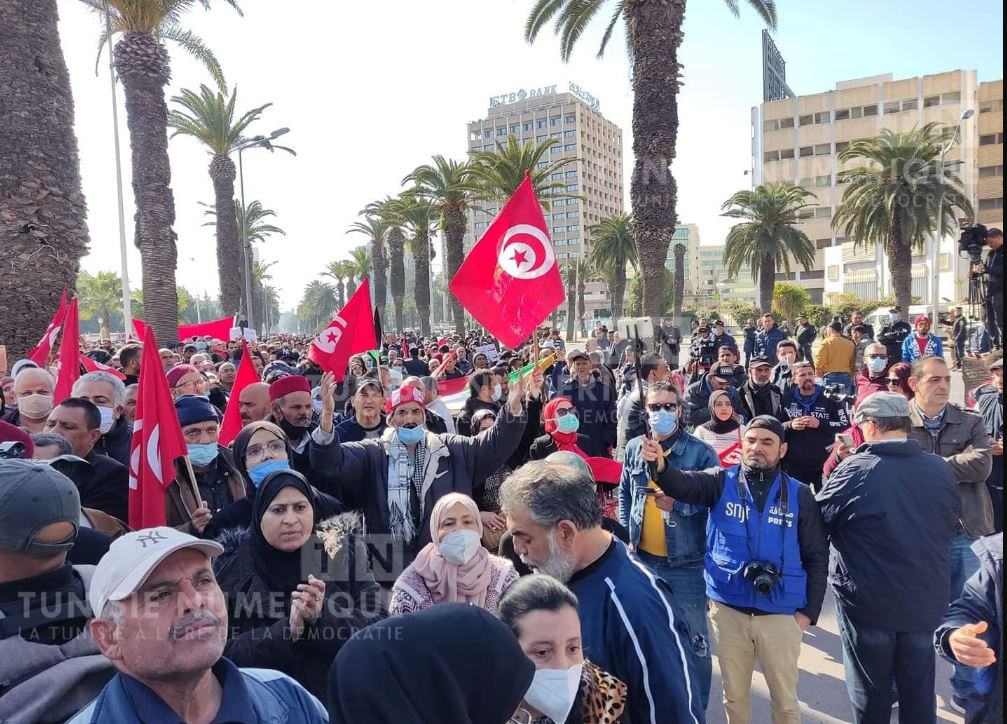 Aujourd’hui, Ennahdha et Citoyens contre le coup d’Etat organisent une manifestation
