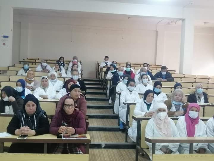 Tunisie-Jendouba [PHOTOS] : Organisation d’une session de formation et de sensibilisation sur l’élimination des déchets médicaux à l’hôpital régional