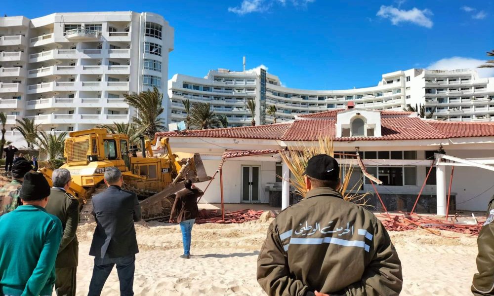Sousse: Démolition de constructions anarchiques sur le domaine public maritime [Photos]