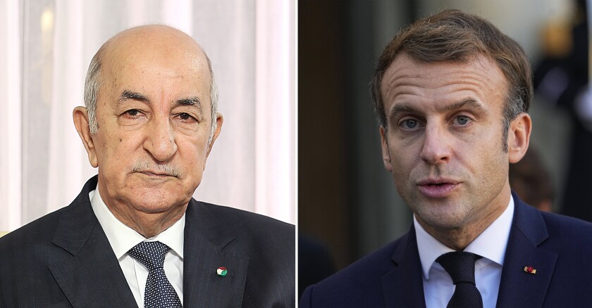 Tebboune est le premier à inviter Macron après sa réélection, et sa lettre frappe fort