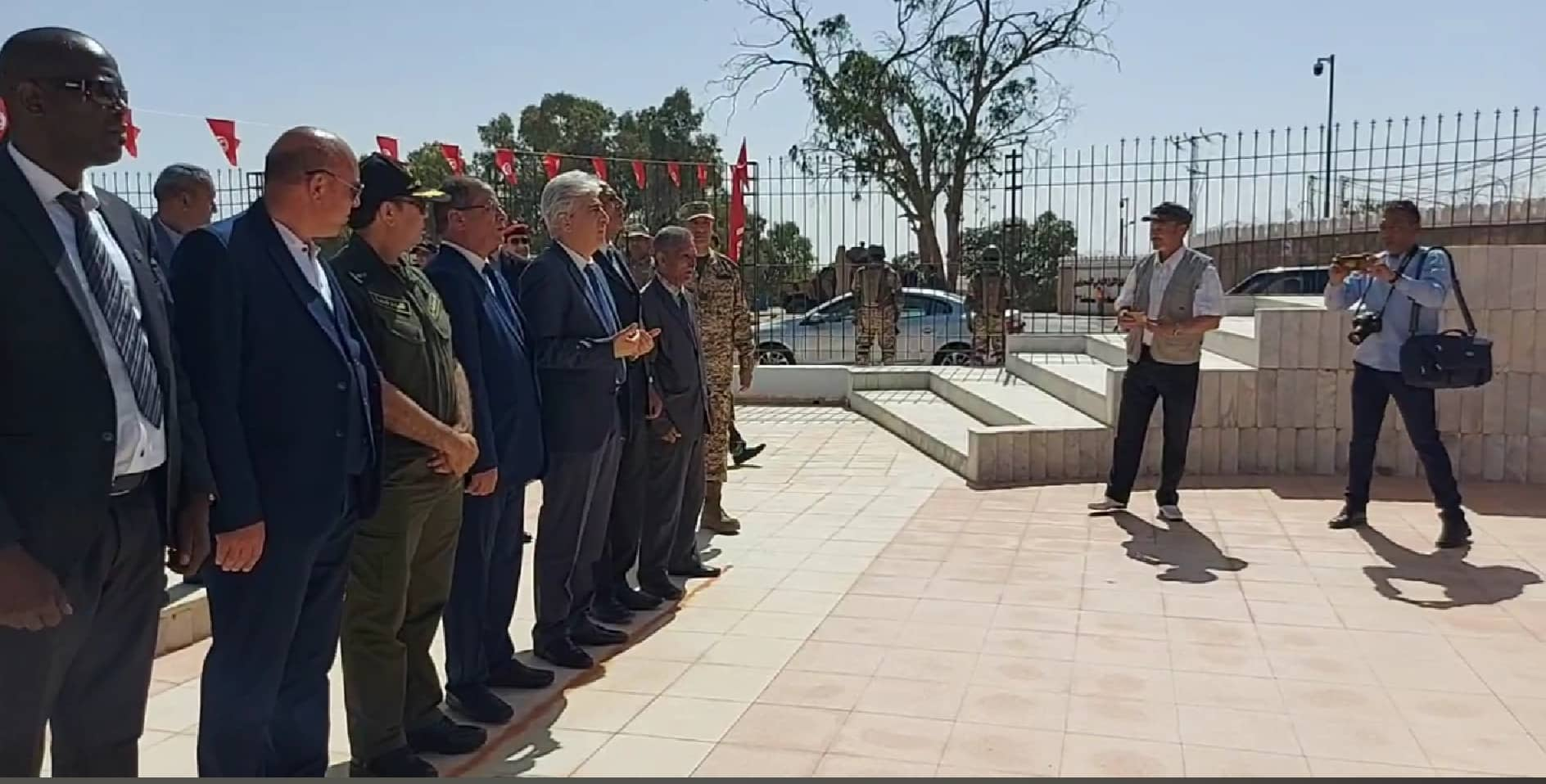 Imed Memmich supervise la cérémonie de commémoration du 64 anniversaire de la bataille de Remada [Audio+Photos]