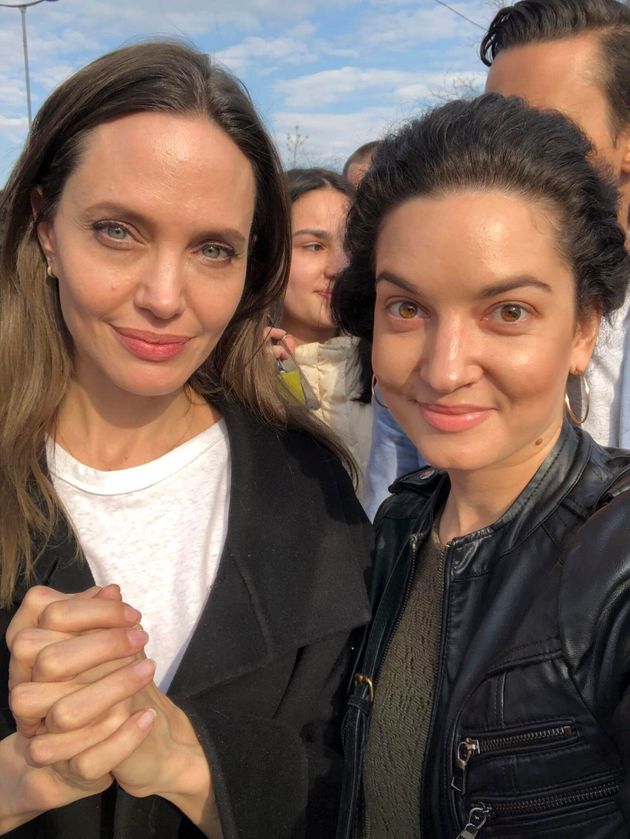 Ukraine: Angelina Jolie à Lviv pour rencontrer des déplacés