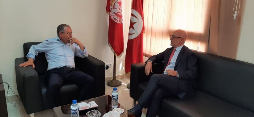 Tunisie – Tabboubi s’entretient avec Lorenzo Fanara