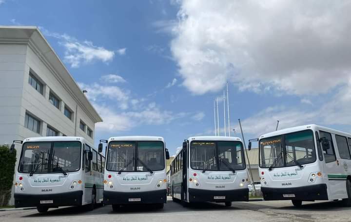 Tunisie-Béja [PHOTOS] : La SRTB renforce sa flotte avec 4 nouveaux bus