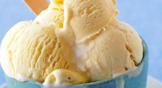 Recette : Glace crémeuse à la vanille