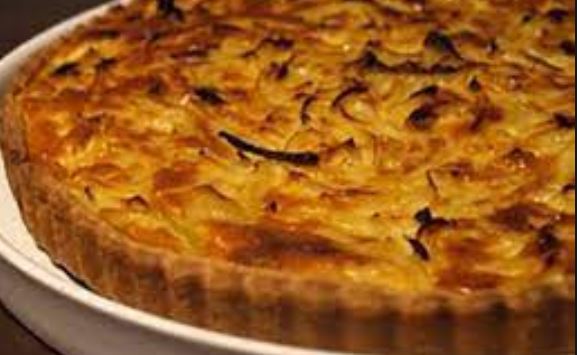 Recette : Quiche aux oignons caramélisés