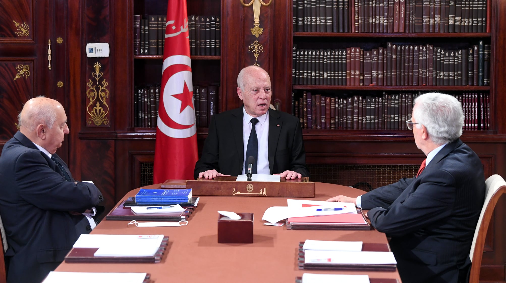Tunisie: Kais Saied reçoit Sadok Belaid et Mohamed Salah Ben Aïssa