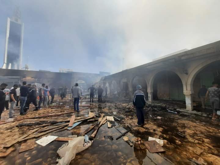 Tunisie : Décisions de la Cellule de Crise d’Incendie du Souk du Henné à Gabès
