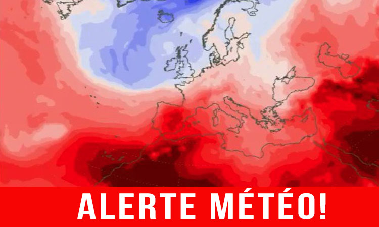 Alerte Météo: Une vague de très forte chaleur sur tout le pays