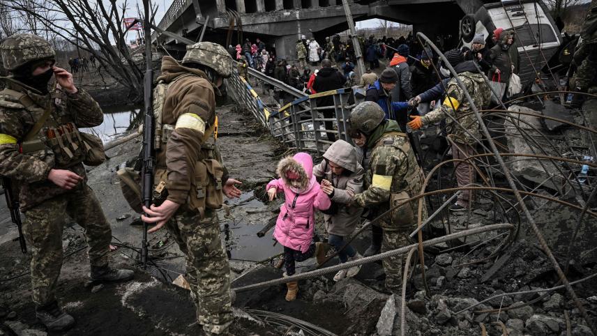 La guerre en Ukraine a occasionné 3000 morts et plus de 5.5 millions de réfugiés