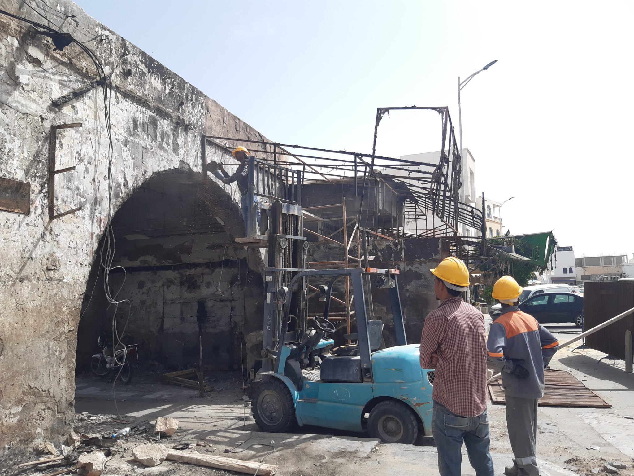 Gabès: Démarrage des travaux de restauration du Souk du Henné [Photos]