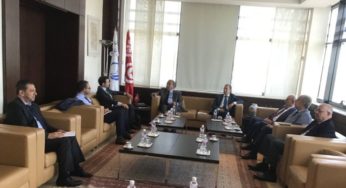 Samir Majoul reçoit le représentant du FMI en Tunisie