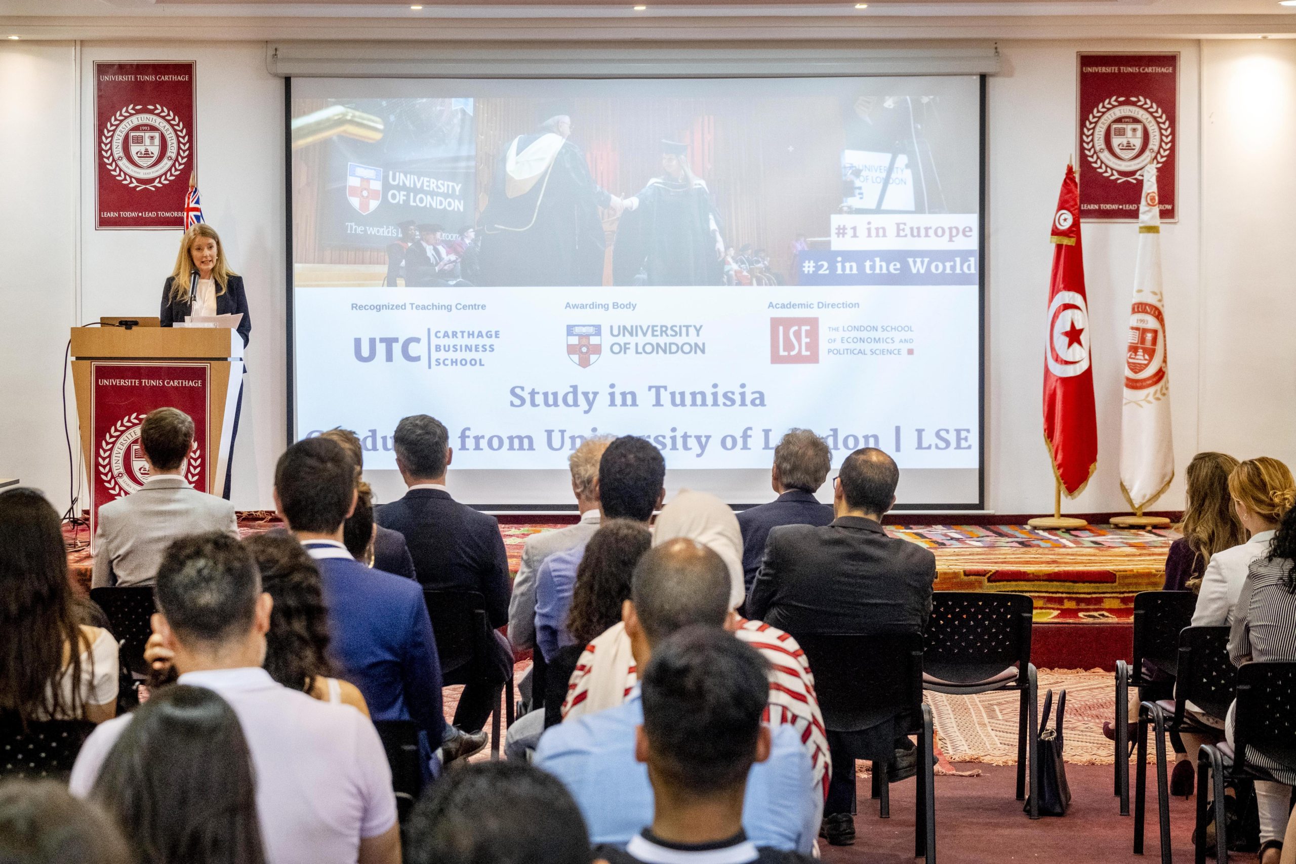 University of London n°1 en Europe et n°2 dans le monde offre ses programmes en Tunisie