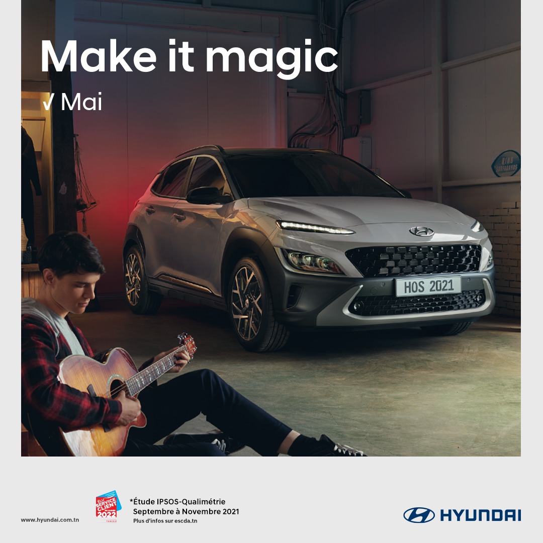 HYUNDAI TUNISIE leader du marché global des véhicules légers et particuliers à fin mai 2022