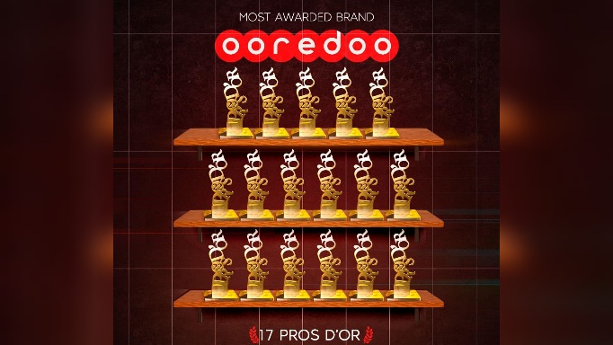 Pros D’OR 2022 : Ooredoo Tunisie, la marque la plus récompensée