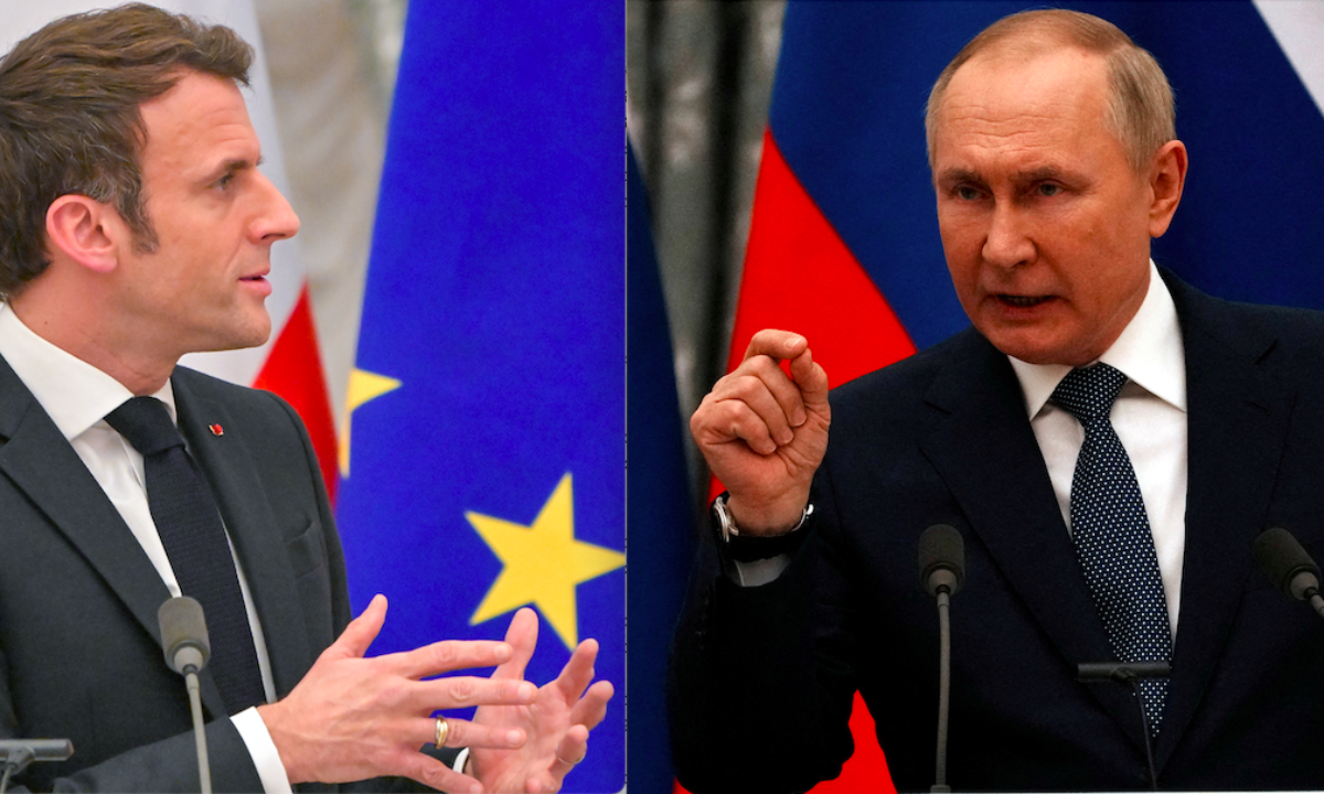Ukraine : Après cette humiliation publique Macron cessera d’appeler son “ami” Poutine
