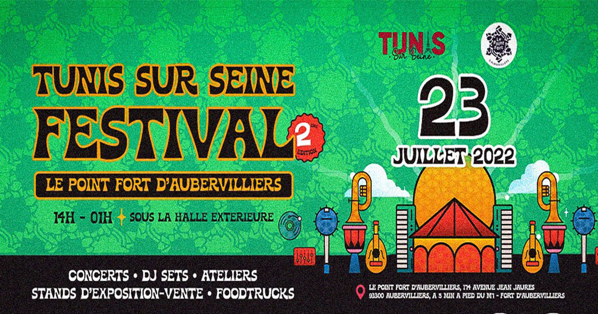 Deuxième édition du festival de musique “Tunis sur Seine” à Paris