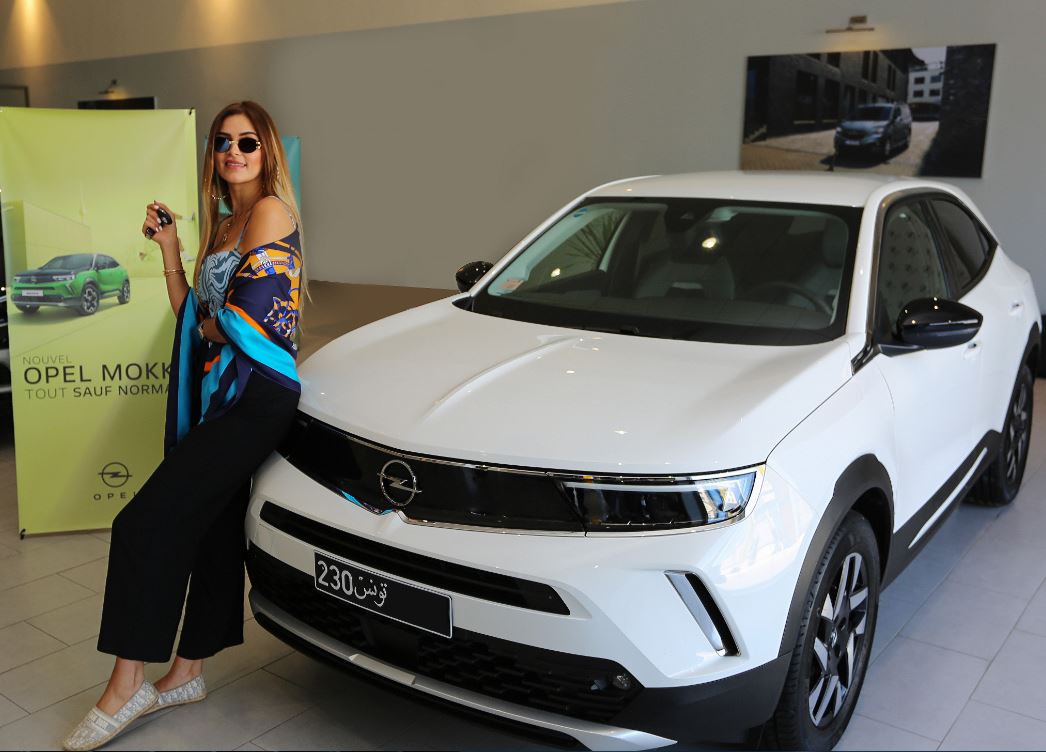 Samira Magroun, ambassadrice de la marque allemande Opel en Tunisie