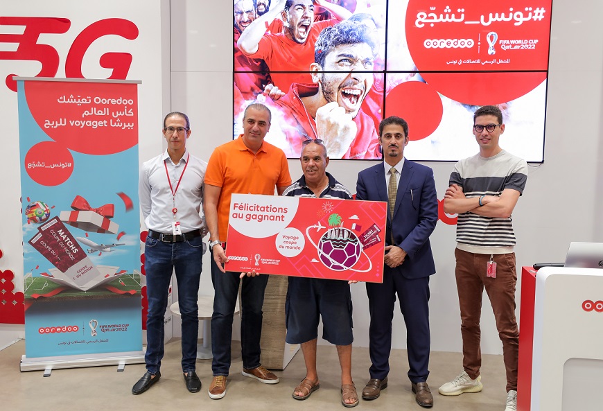 Ooredoo célèbre les gagnants du grand jeu “Fortuna Quiz” et leur offre un voyage à la Coupe du Monde de la FIFA Qatar 2022 [ Photos ]