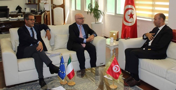 Tunisie – Entretien entre le ministre de l’agriculture et l’ambassadeur italien