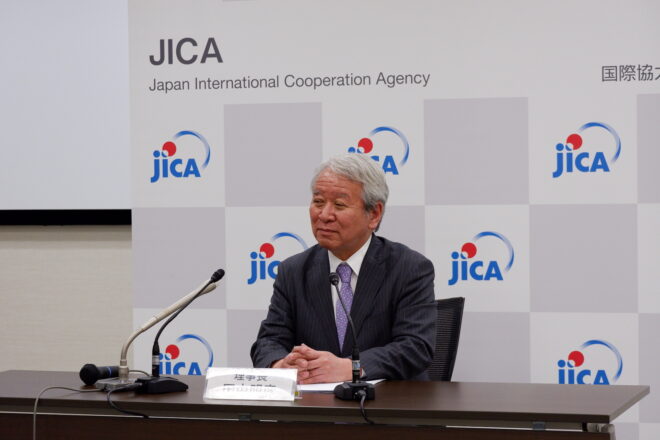 Président de la JICA: Toute assistance financière reste tributaire de la conclusion d’un accord avec le FMI