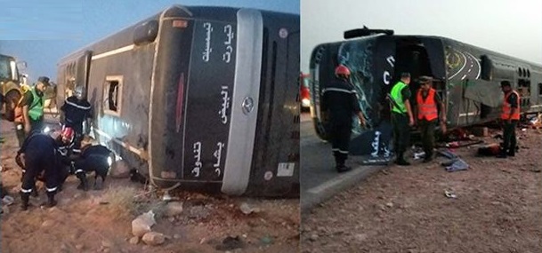 10 morts et 42 blessés dans un grave accident de la route en Algérie