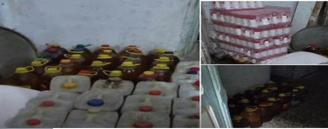 Tunisie : Kairouan : Saisie d’huile subventionnée et de farine chez un fabricant de Makroudh