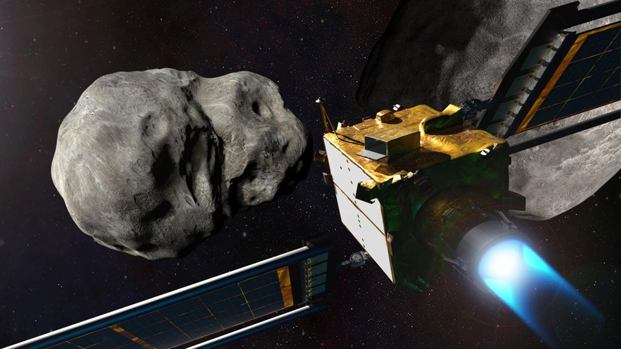 Un vaisseau de la Nasa a percuté un astéroïde pour le dévier
