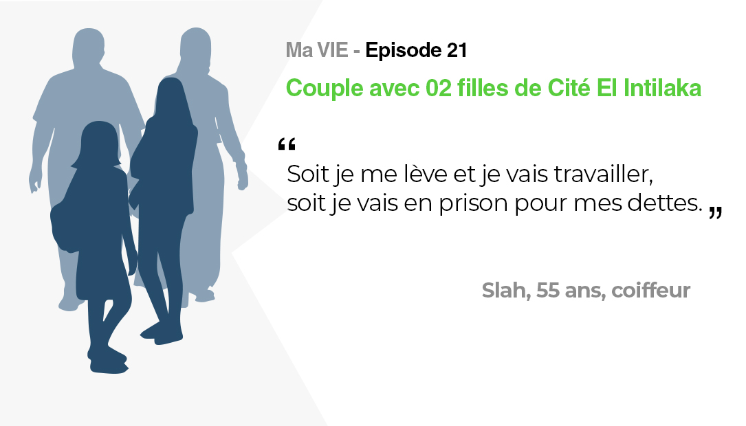 Ma vie: Couple avec 02 filles de Cité El Intilaka