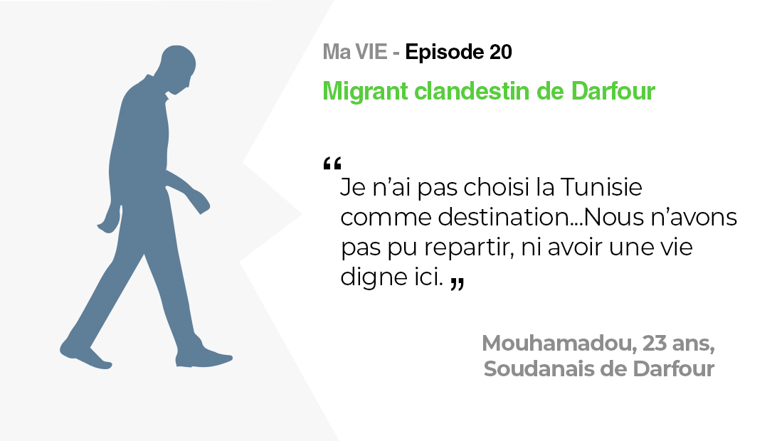 Ma vie: Migrant clandestin de Darfour