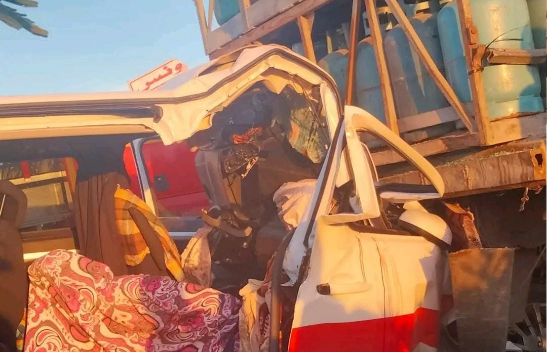 Tunisie – Grombalia : Grave accident entre une voiture de louage et un camion transportant du gaz