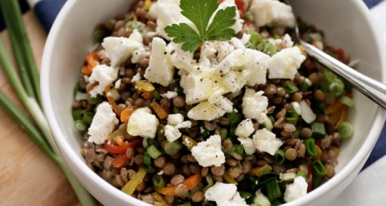 Recette : Salade de lentilles