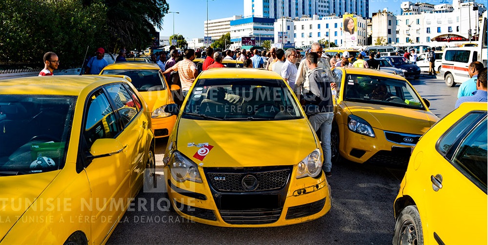 Les chauffeurs de Taxis et louages organiseront une marche de protestation (document)