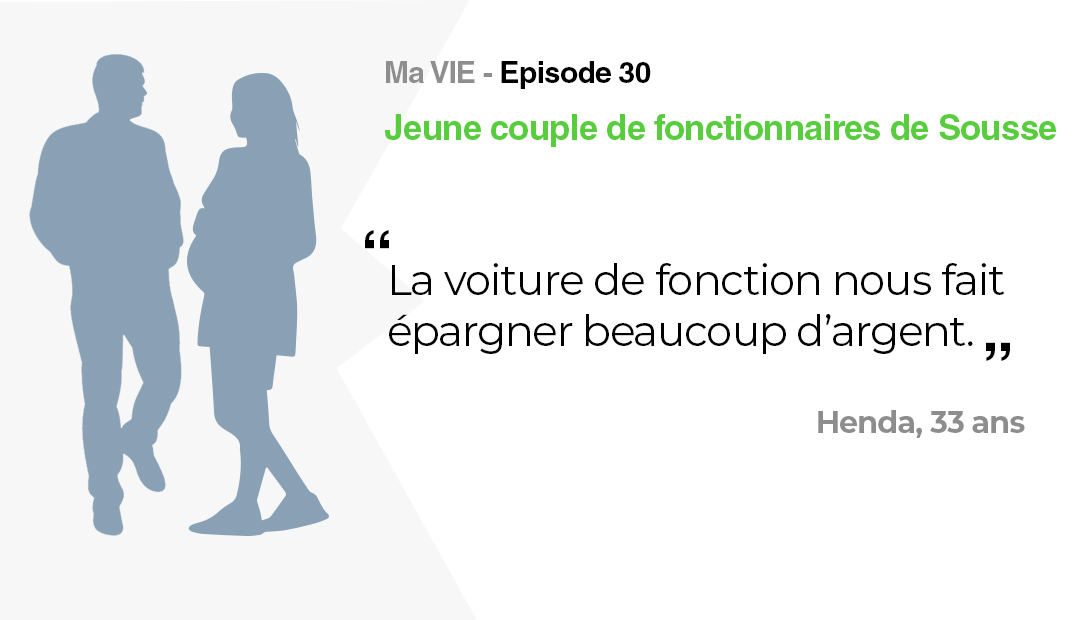 Ma vie: Jeune couple de fonctionnaires de Sousse