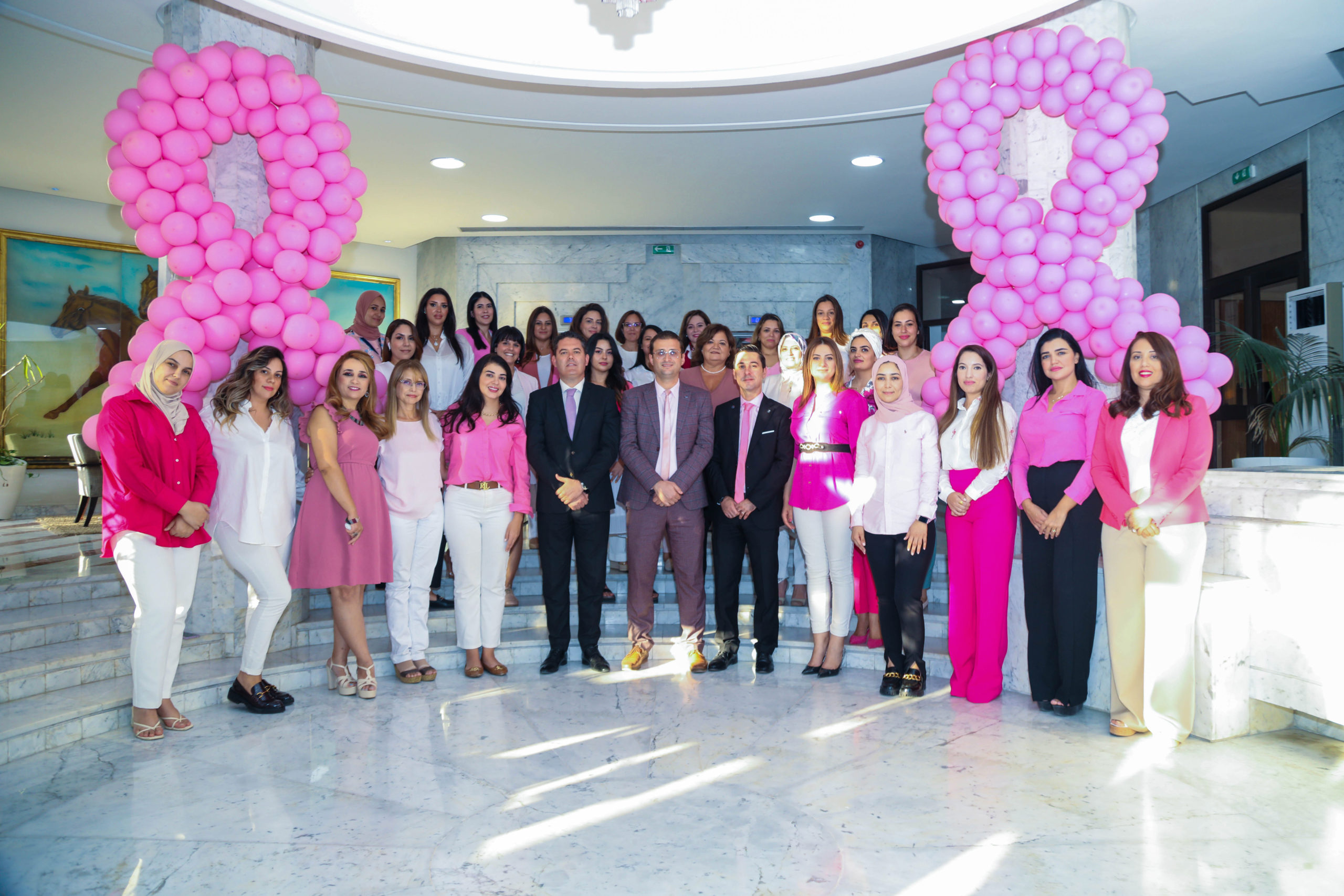 QNB participe à la campagne de sensibilisation à l’importance du dépistage précoce pour prévenir le Cancer du sein