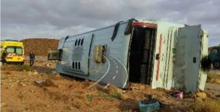 Un mort et dix blessés dans un accident de bus en Algérie